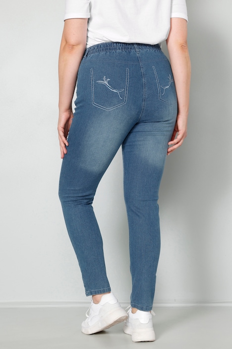 Jeggings, Elastikbund mit Gürtelschlaufen