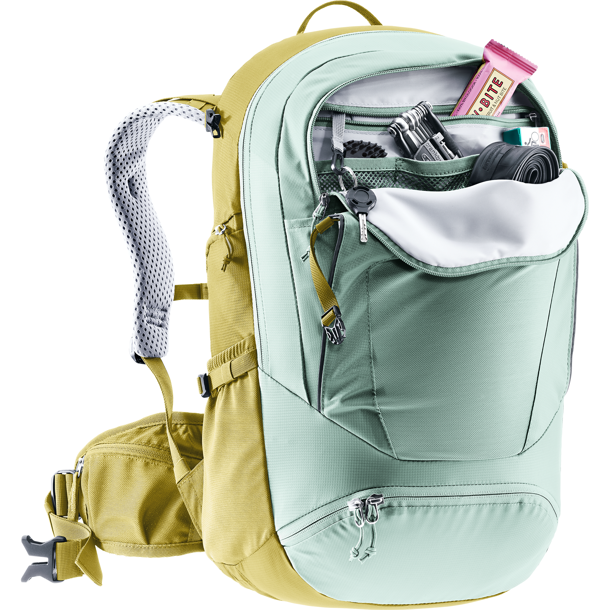 deuter Trans Alpine 28l SL Bike Rucksack Damen frost linden