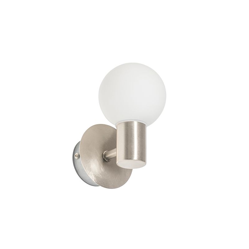 Moderne wandlamp staal IP44 - Cederic Up