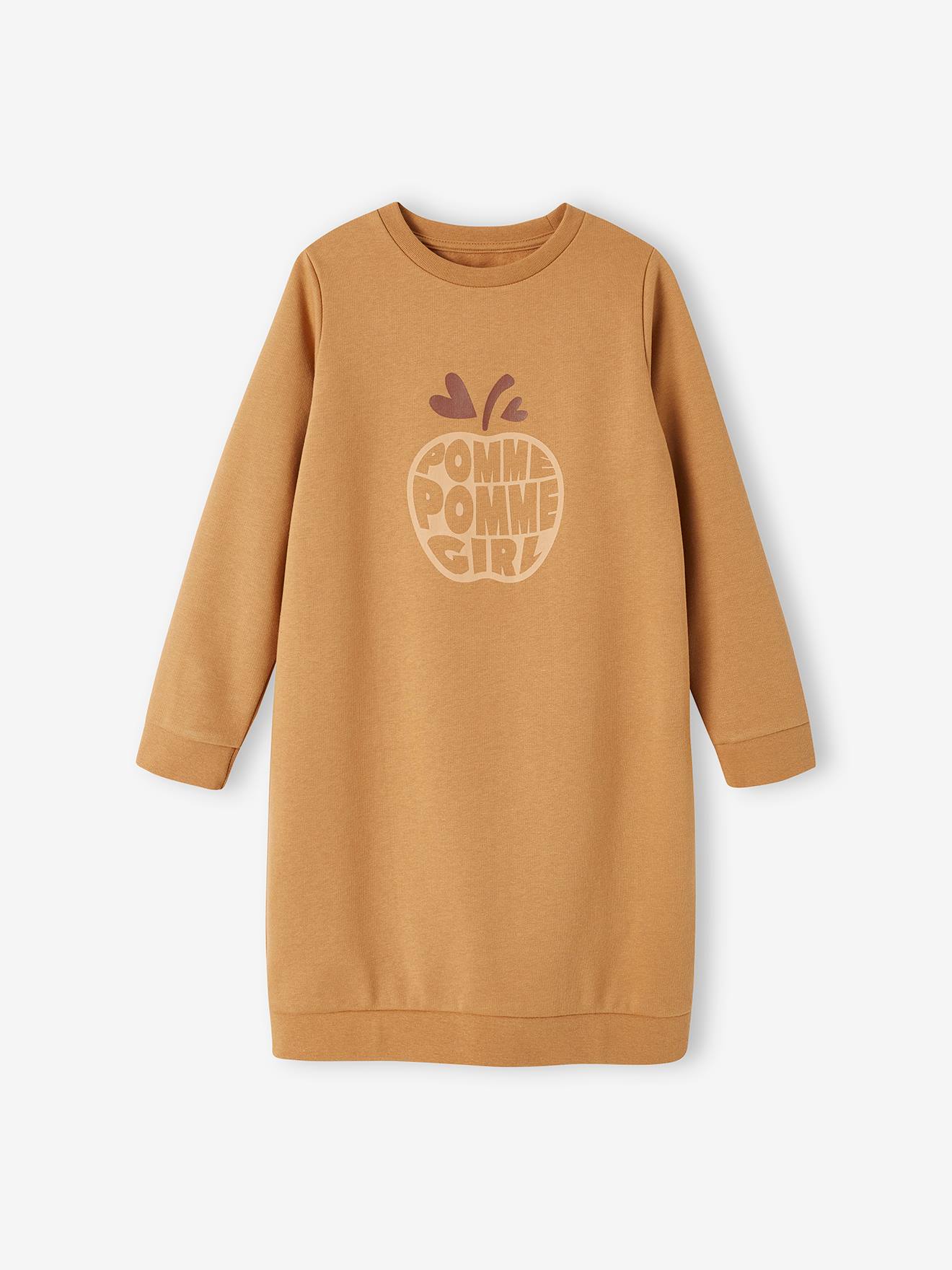 Vestido de pelúcia para menina