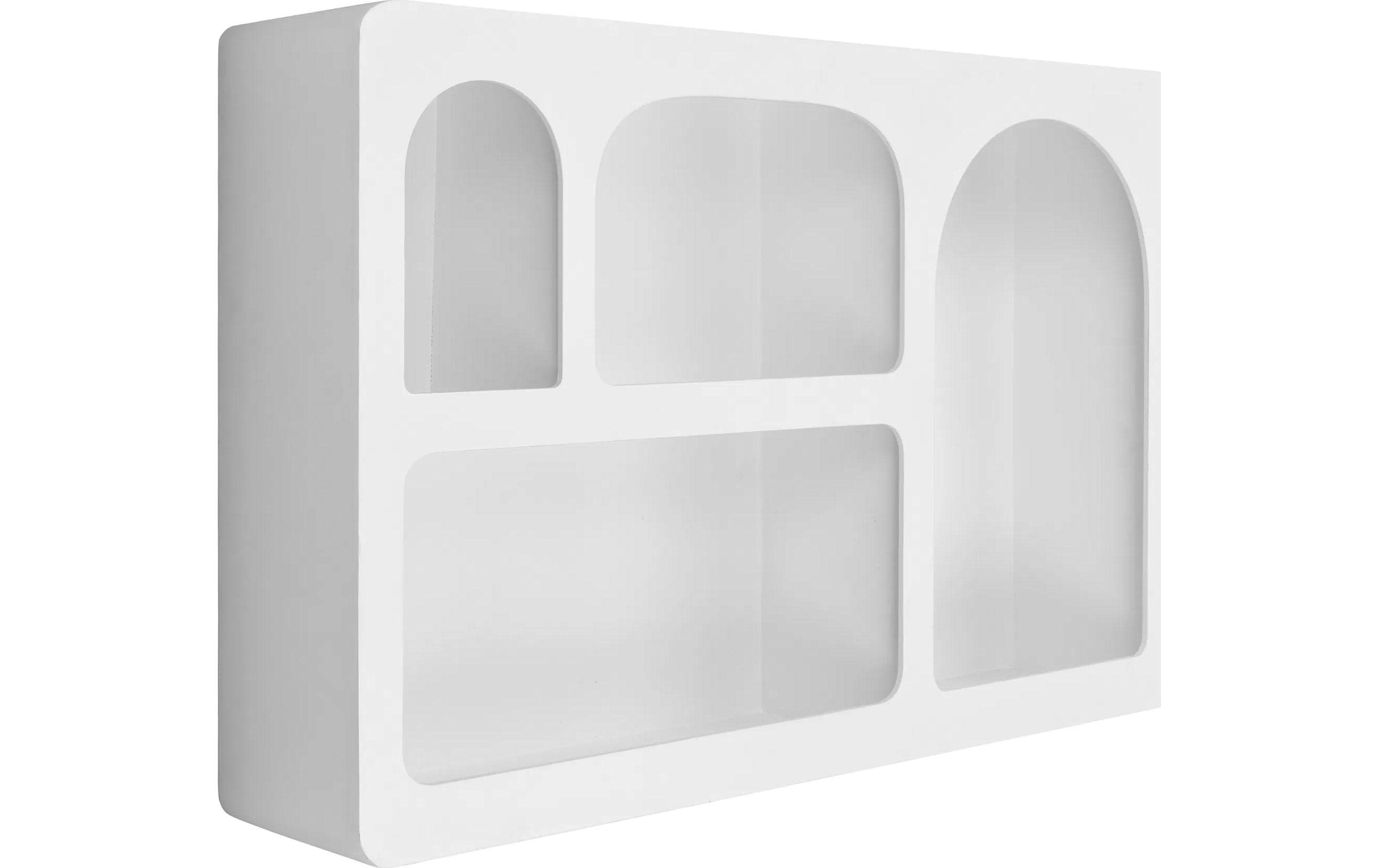Wandregal Bryne 40 x 13 x 60 cm, WeissSchweberegale
