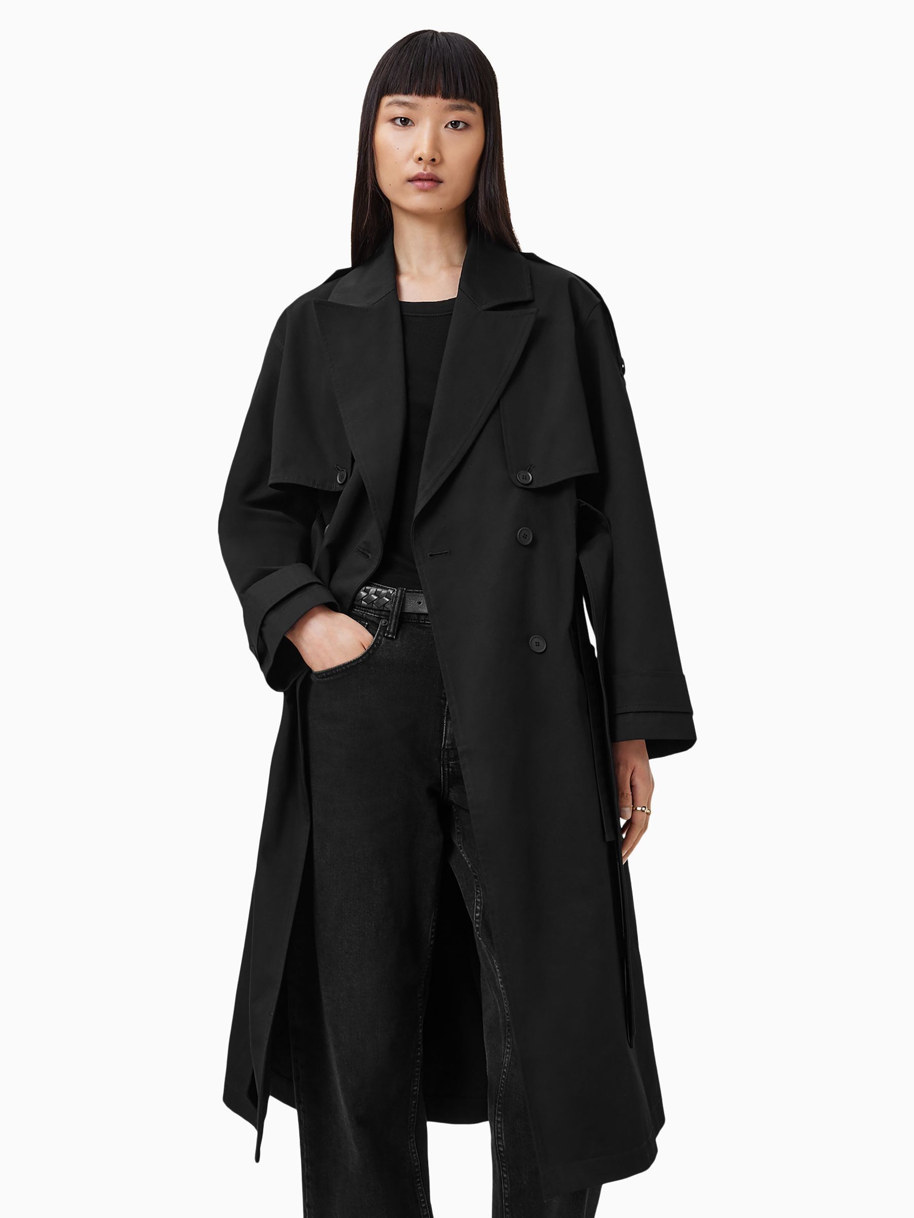 AllSaints Cadence Trench Coat
