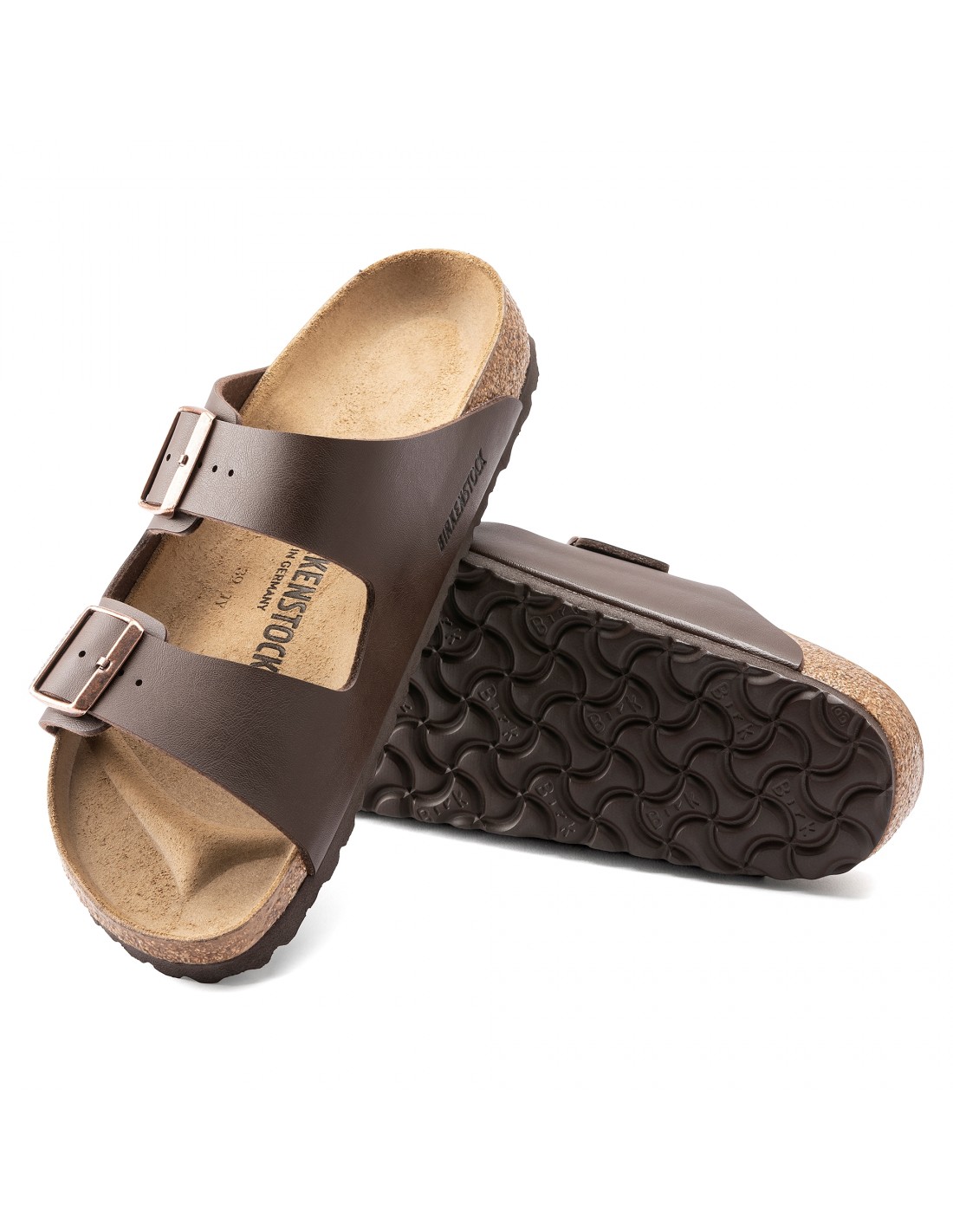 birkenstock Mules Homme Arizona Bf Dark Brown