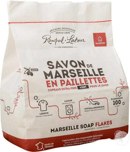 Rampal Latour Latour Savon De Marseille En Paillettes Vert Sachet 1,5kg