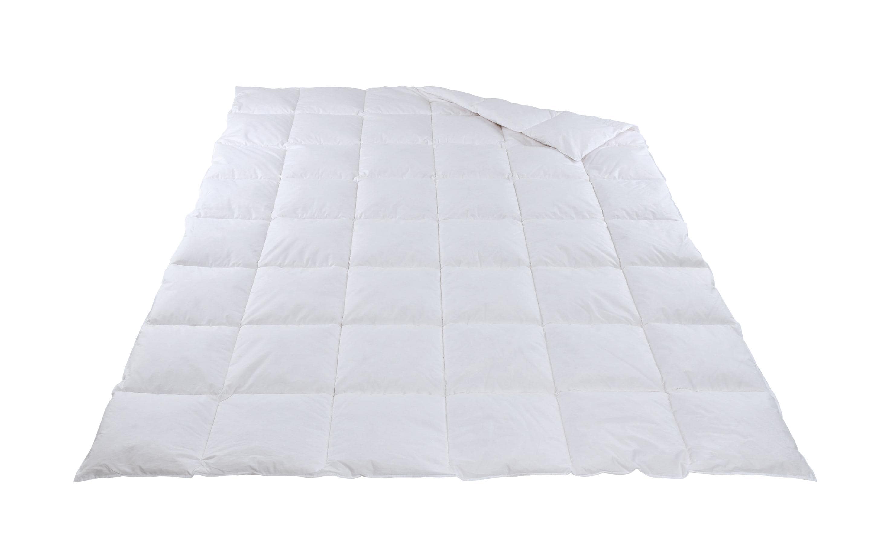 Duvet Organic Ganzjahr Leicht 160 x 210 cm<br>Gesteppte Daunendecke