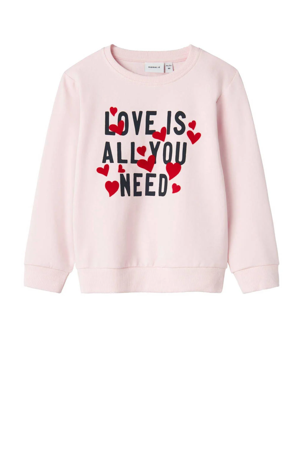 NAME IT sweater lichtroze