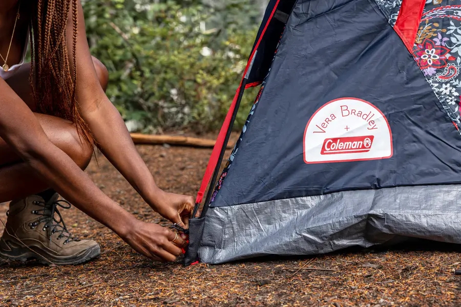 Vera Bradley + Coleman&reg; Skydome&trade; 4-Person Camping Tent