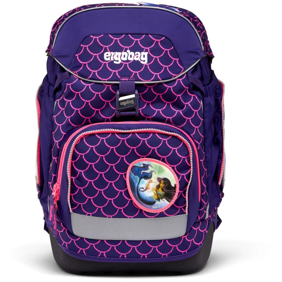 Ergobag Pack Lumi - Schulrucksack Set 6tlg. Modell 2024 PerlentauchBär