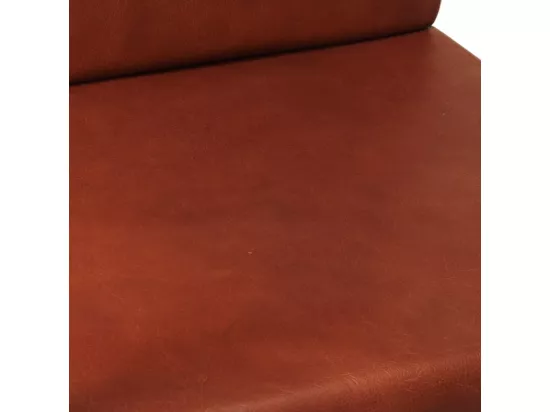 Fauteuil Marron Cuir véritable
