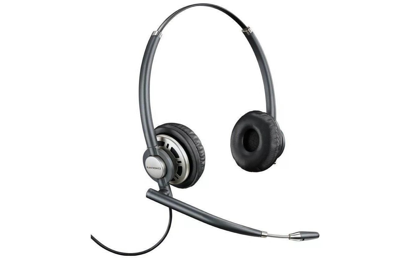 Headset Poly EncorePro HW720 Duo QD<br>Hervorragende Anrufe für das Callcenter