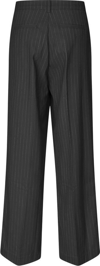 Oval Square Clyde Trousers Black pinstripe