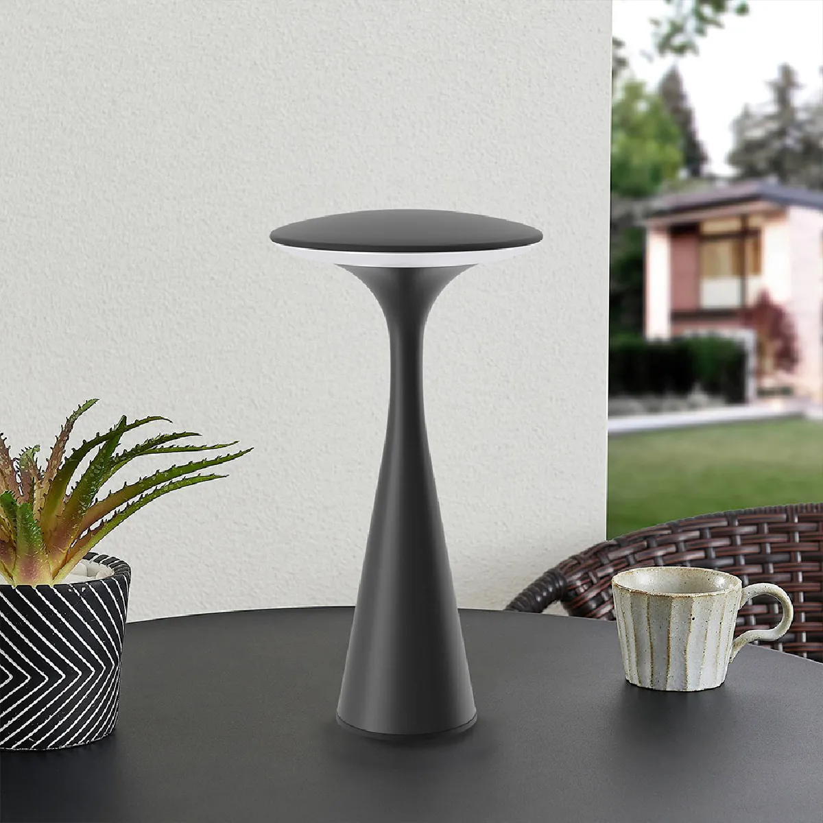 BRAYTRON Lampe de table Blanc