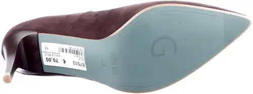 8 GIULIA BRUIN - maat 44 pump bruin - maat 44 Calandschoen