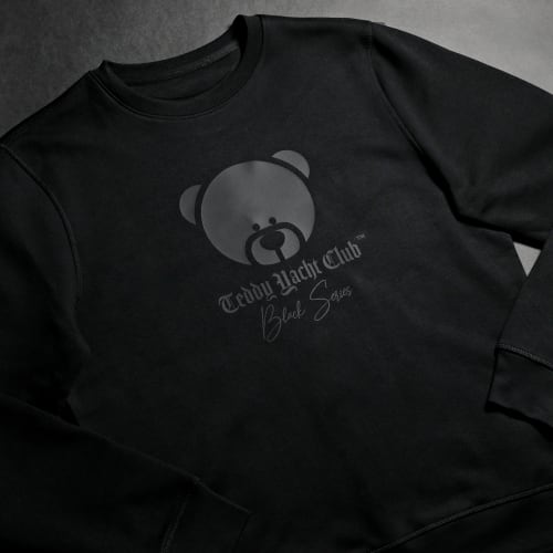 Sweat Crewneck Black Series Head Collection Noir