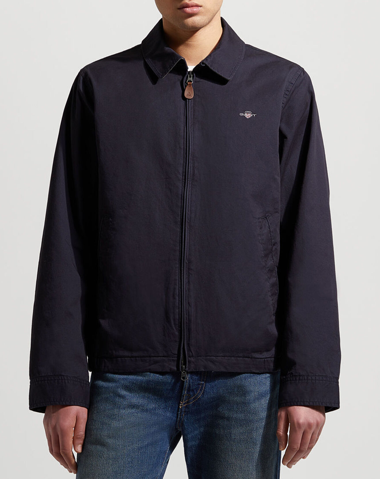 Gant Blouson Anorak bleu marine