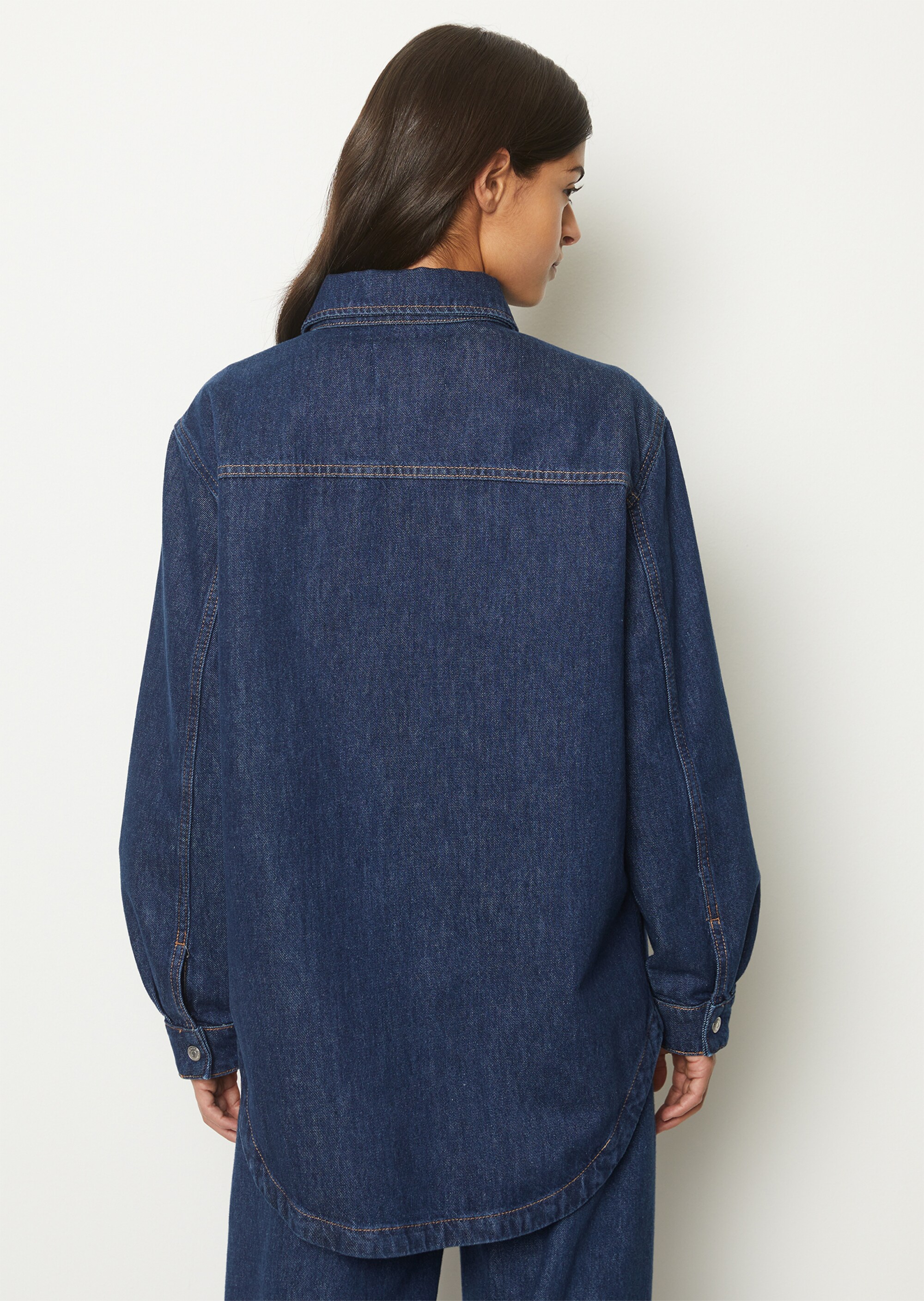 Jeans-Overshirt relaxedaus Rigid Denim