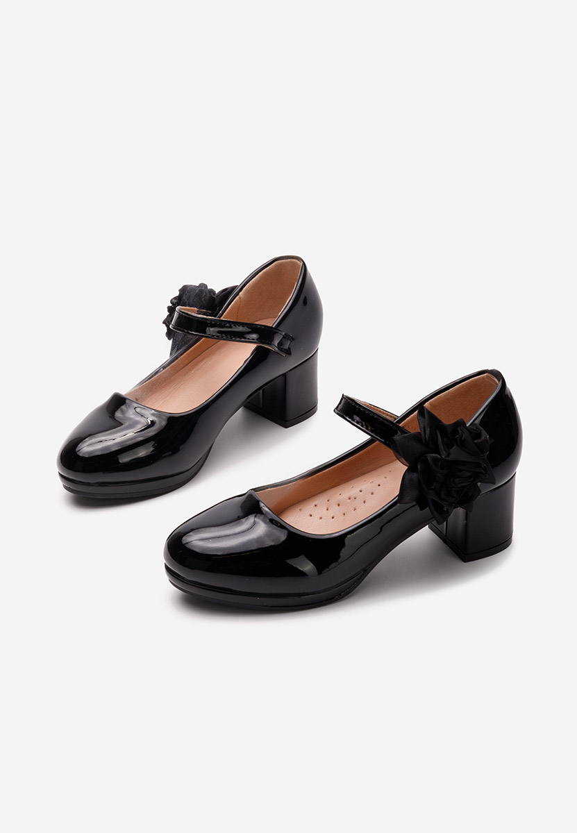 Chaussures enfants noirs Syrena V3