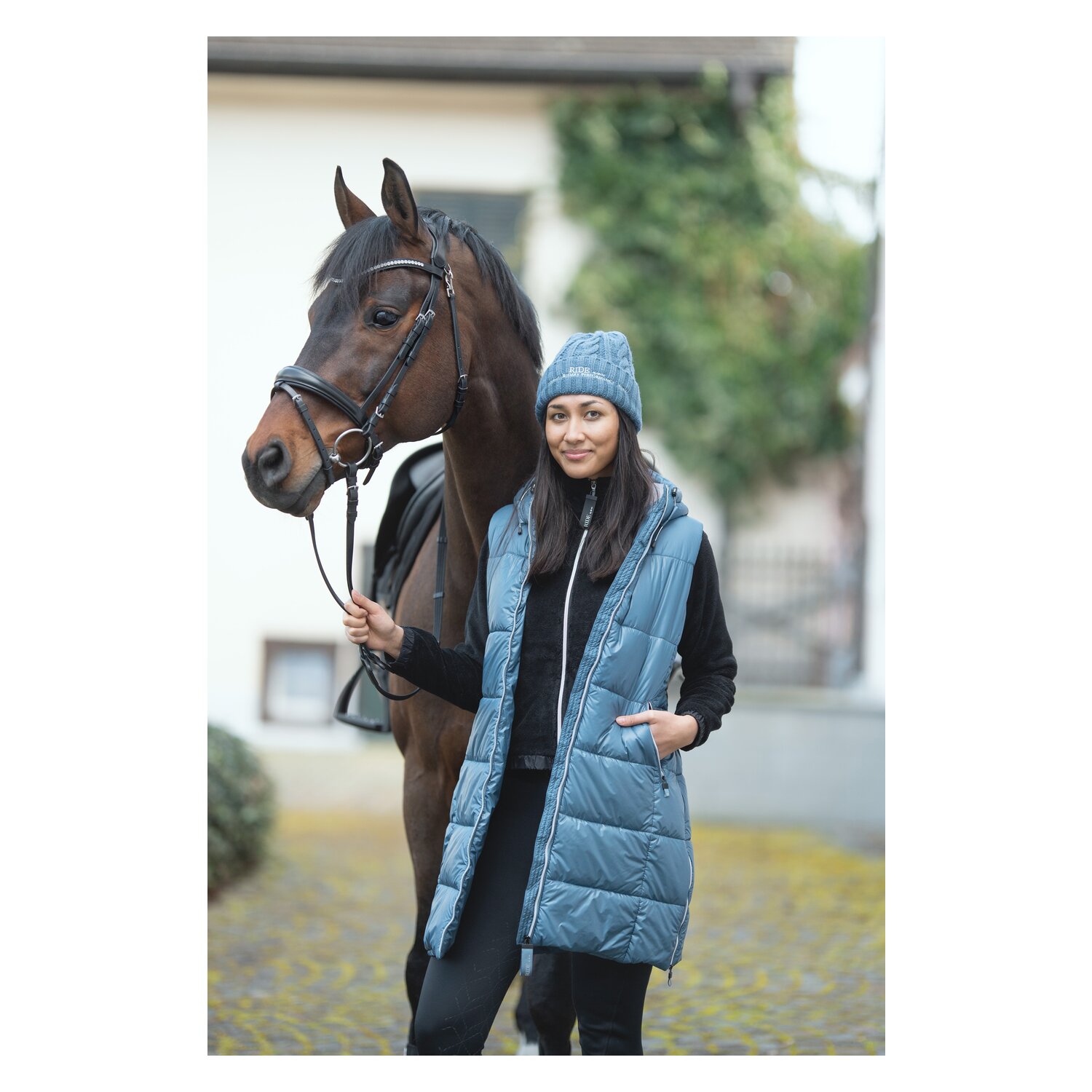 RIDE now Fleecejacke  - black