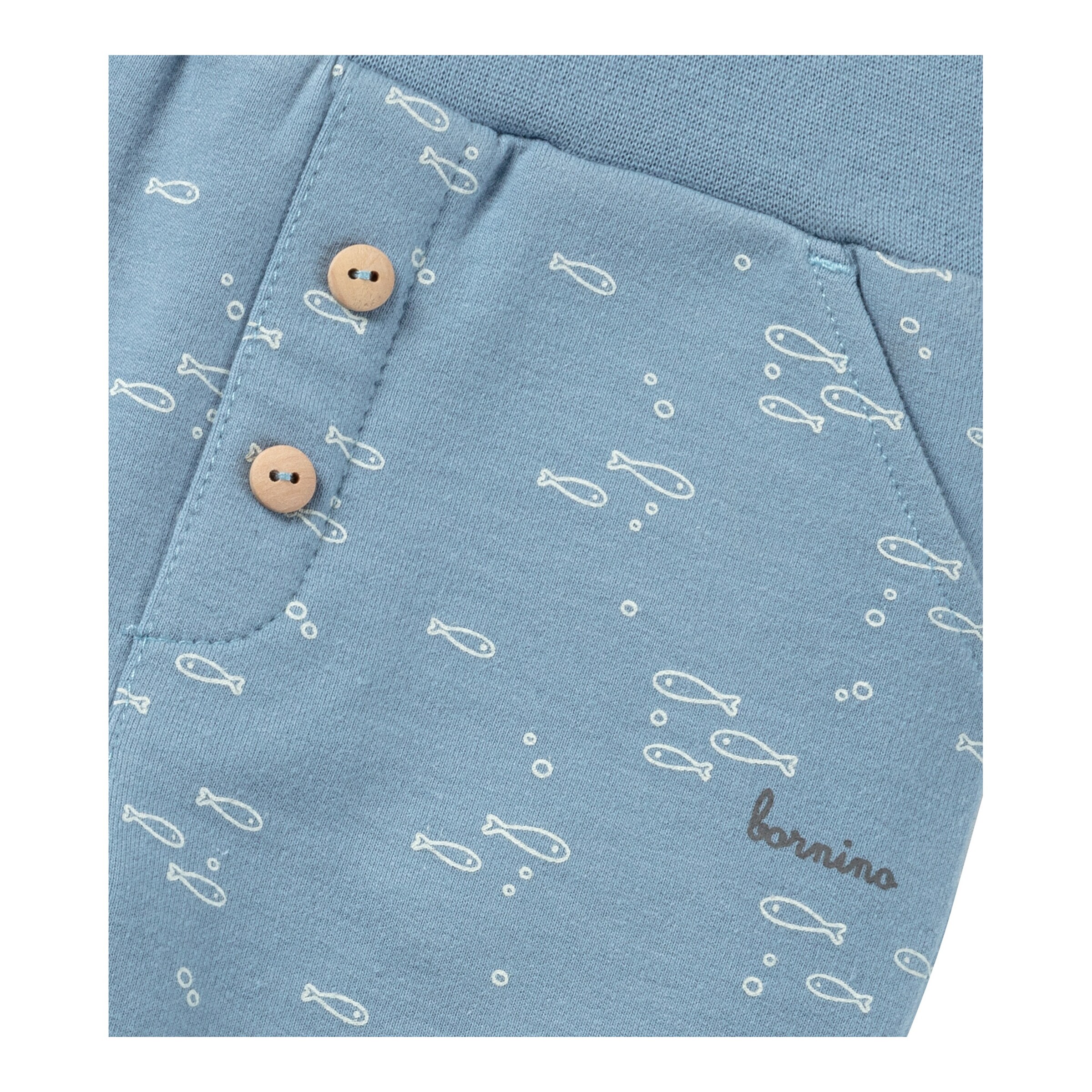 Bornino - Lieblinge Jogginghose Fische blau