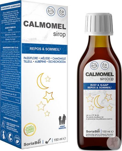Soria Bel Calmomel Sirop Repos Et Sommeil Flacon 150ml