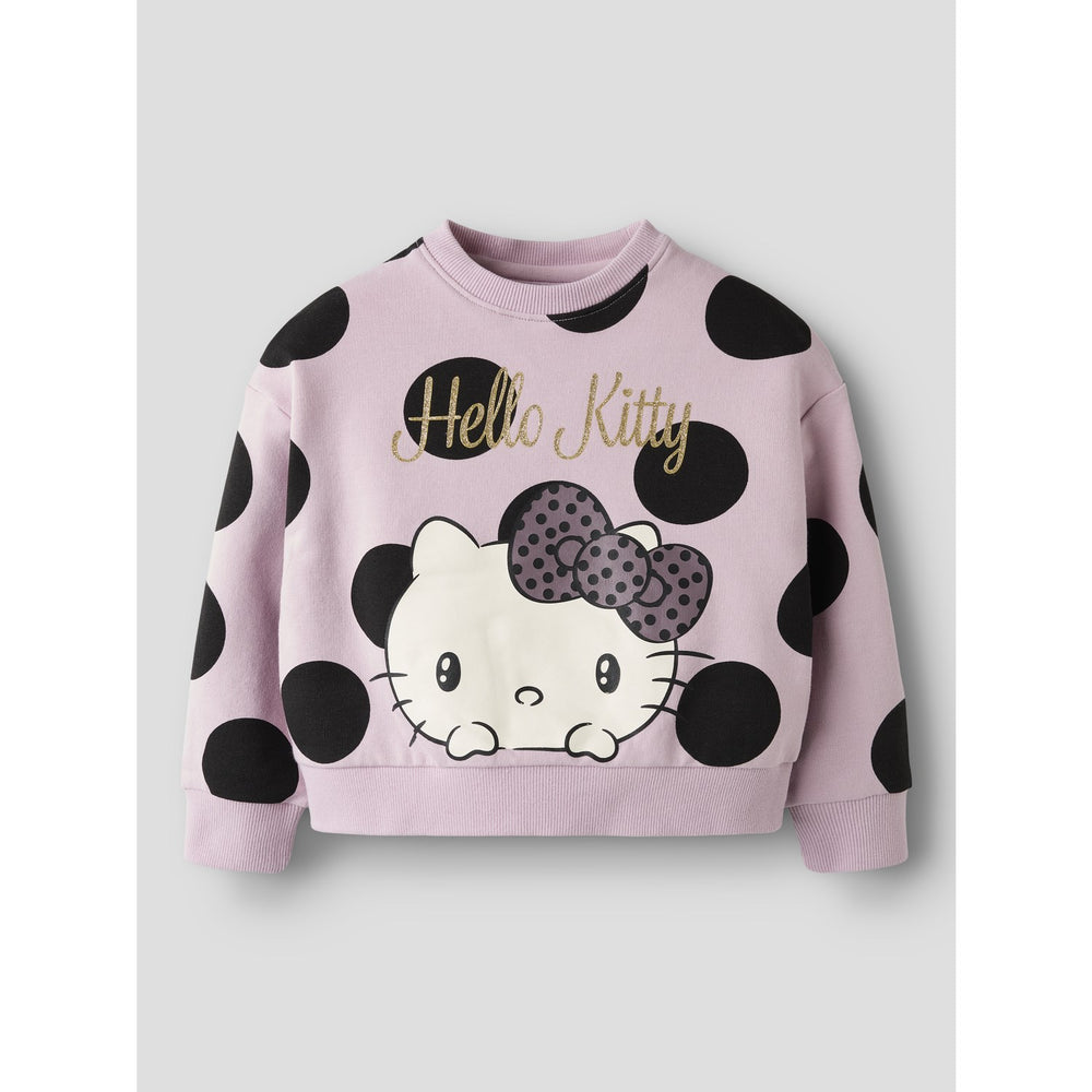 Køb Name It Keepsake Lilac Nmfobsina Hellok Nreg Sweat Bru Sky