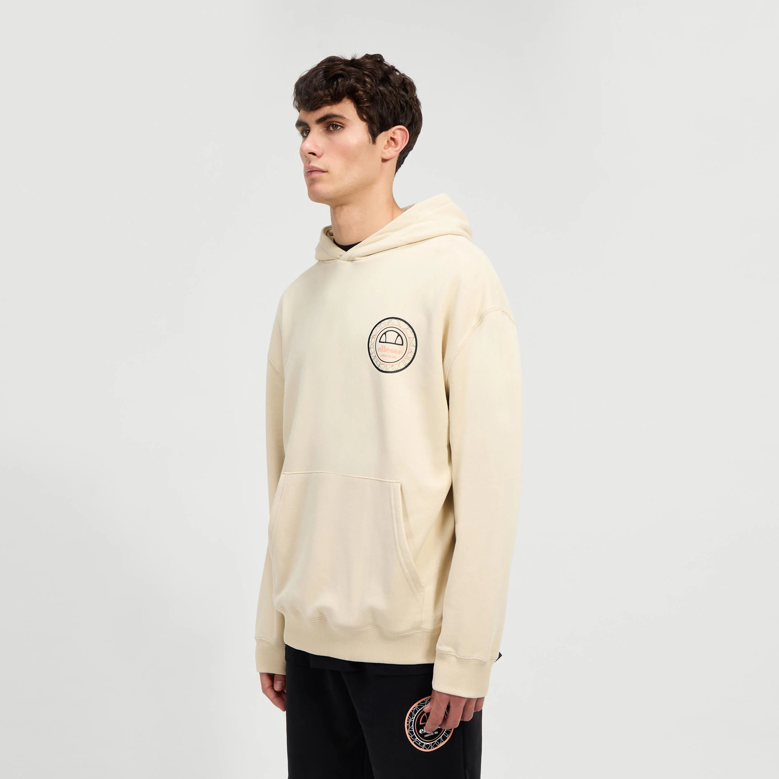 Ellesse Levante Sweat À Capuche Hommes - Beige