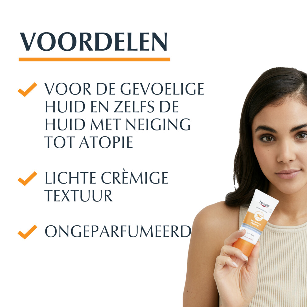 Eucerin Sun Sensitive Zonnebrandcrème SPF 50+50 ml