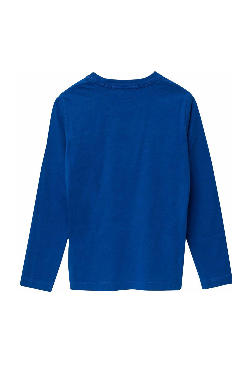 REPLAY longsleeve met logo blauw