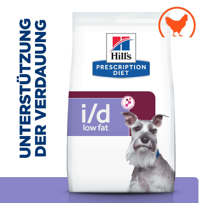Hill's Vet Hundefutter Prescription Diet i/d Low Fat 12kg