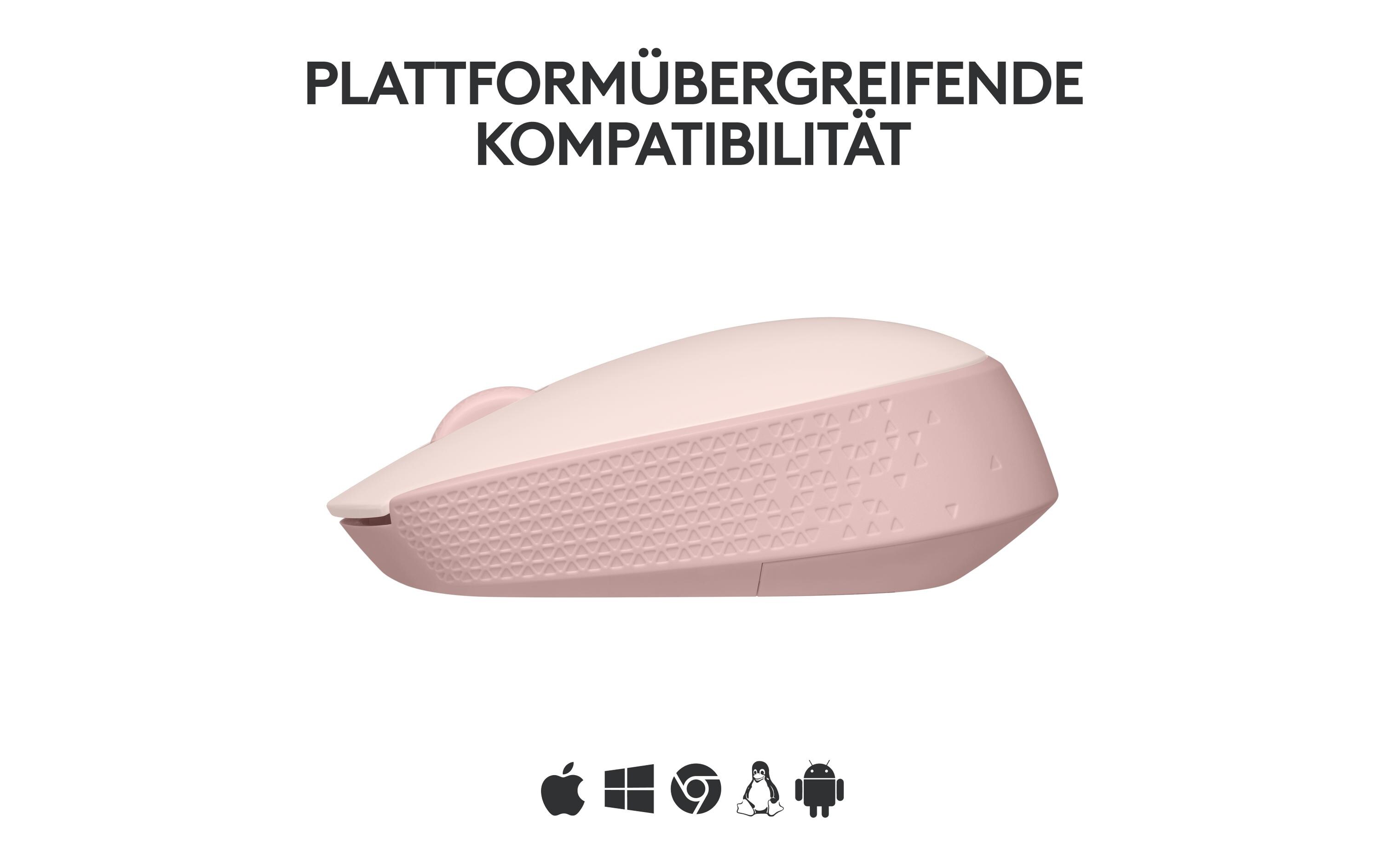 Mobile Maus M171 , kabellosKleine Wireless-Maus für Links- & Rechtshänder mit bis zu 12 Monaten Batterielaufzeit