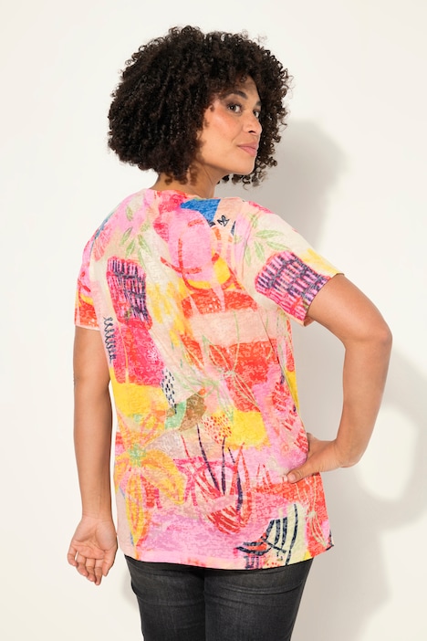 T-Shirt, Mustermix, Halbarm