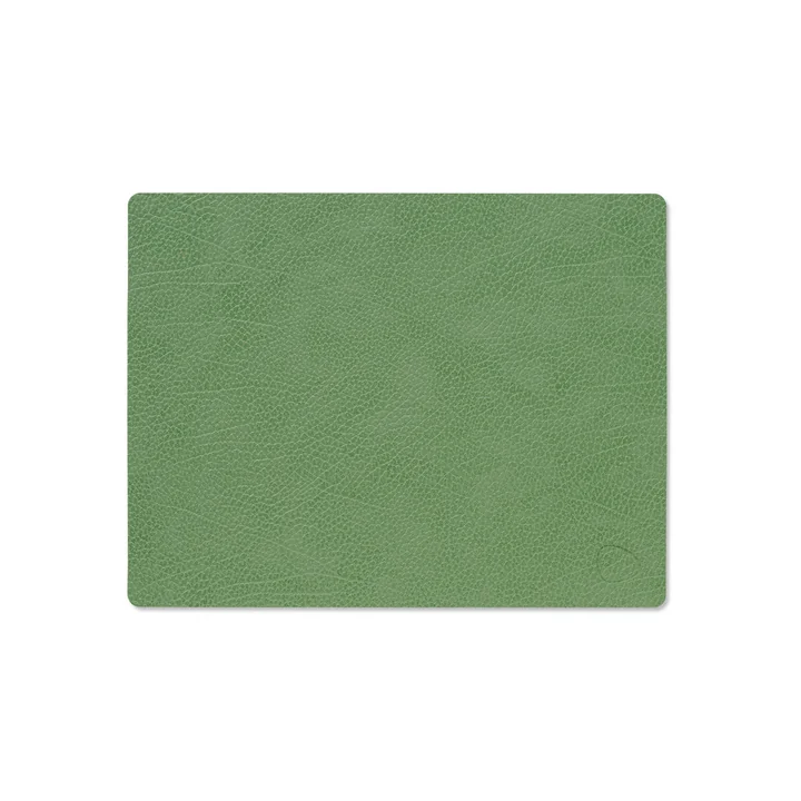 Lind DNA - Tischset Square M, 34.5 x 26.5 cm, Hippo forest green