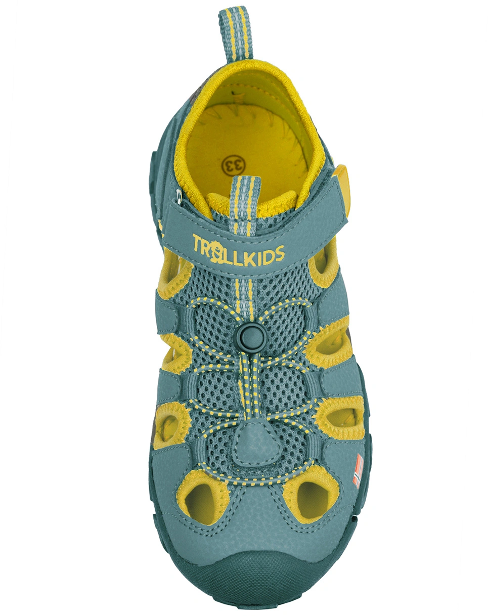 Trekking-SandaKids KRISTIANSAND in glacier green/lemonade