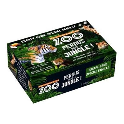Escape Game - Une saison au zoo, perdus dans la jungle! - jeu de devinettes, jeu de puzzle, jeu de logique