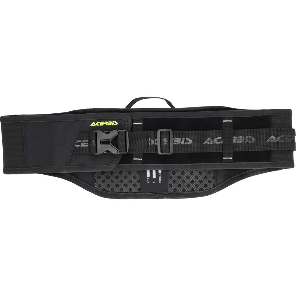 Acerbis - Sacoche banane Ram Pro Logo Noir / Gris / Jaune