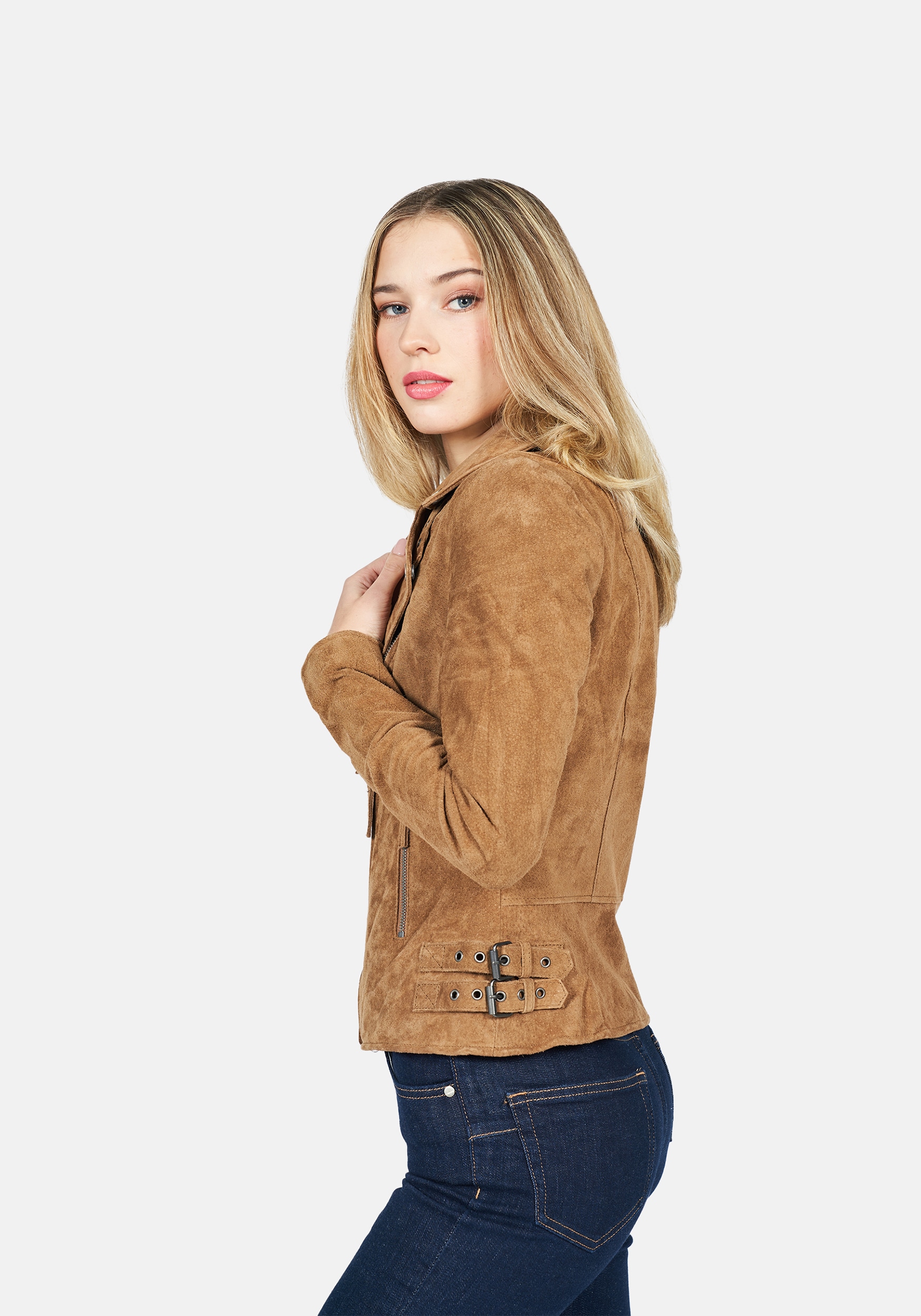Freaky Nation Lederjacke »Taxi Driver-FN«