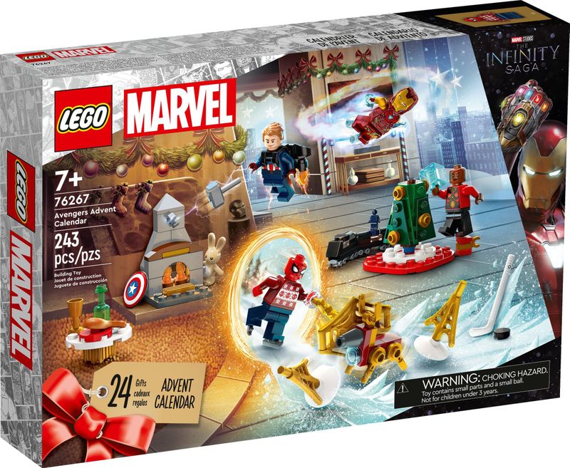 LEGO Marvel Avengers Adventskalender 2023 met 24 Cadeautjes - 76267