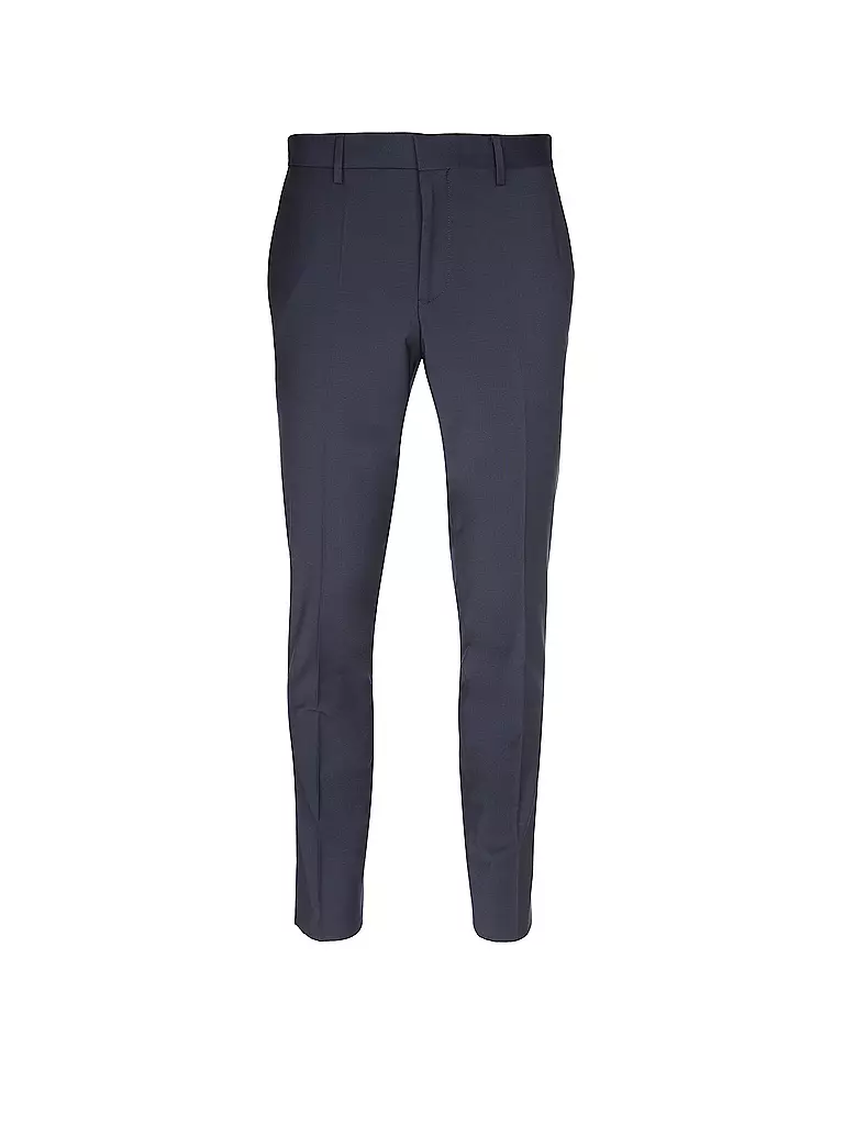 HUGO Anzughose Slim Fit dunkelblau