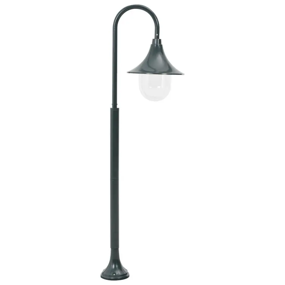 vidaXL - Tuinpaallamp - Groen - Aluminium
