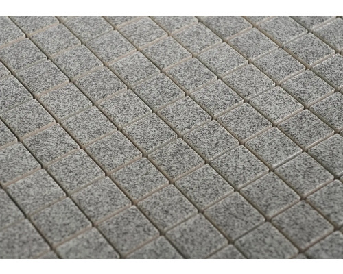 Keramisch mozaïek 32 x 29,5 cm mat grijs