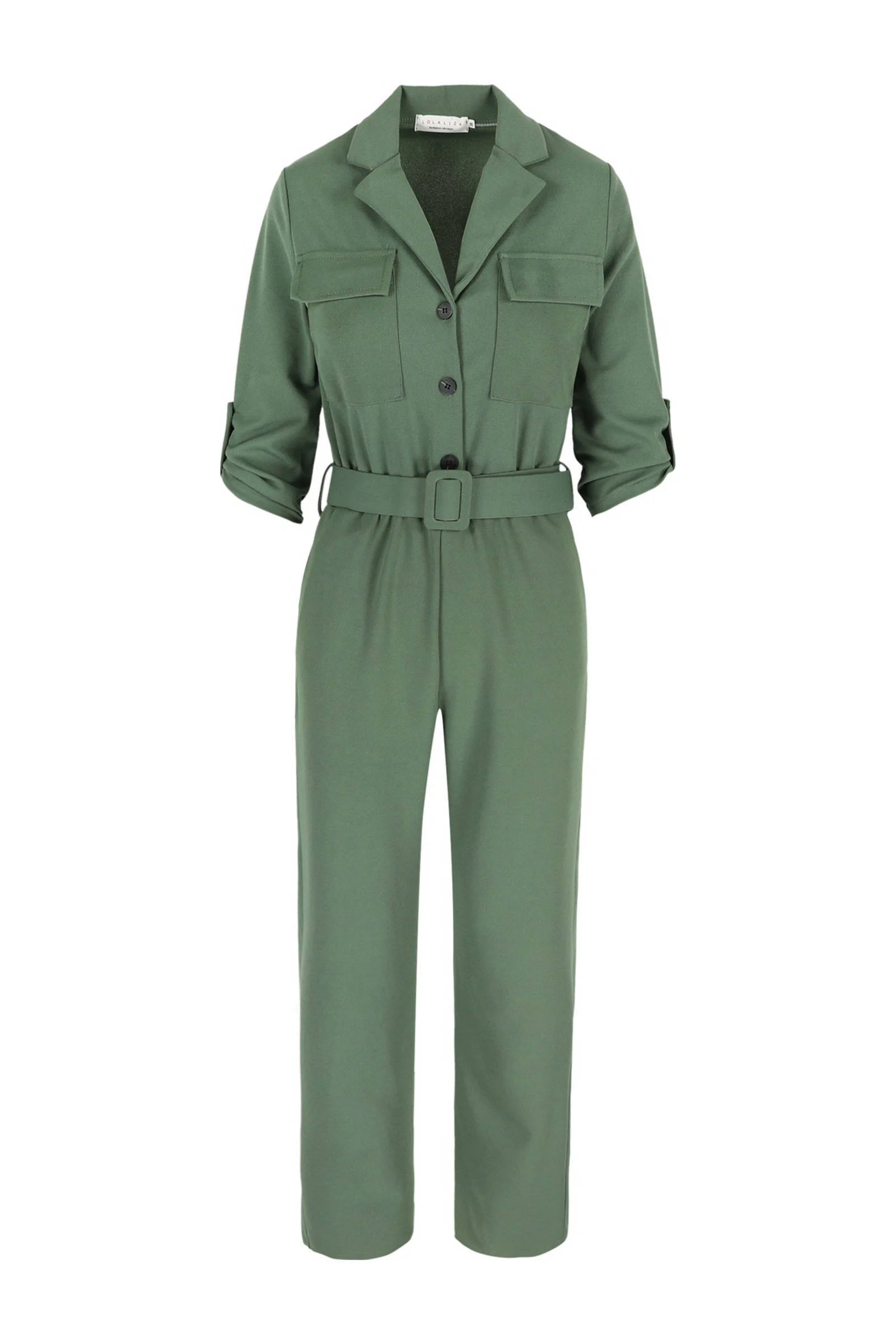 LOLALIZA jumpsuit groen