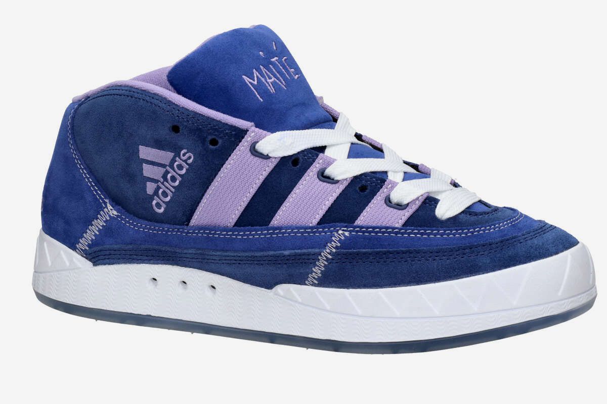 adidas x Maité Adimatic Mid Schuh (victory blue magic lilac dark bl)