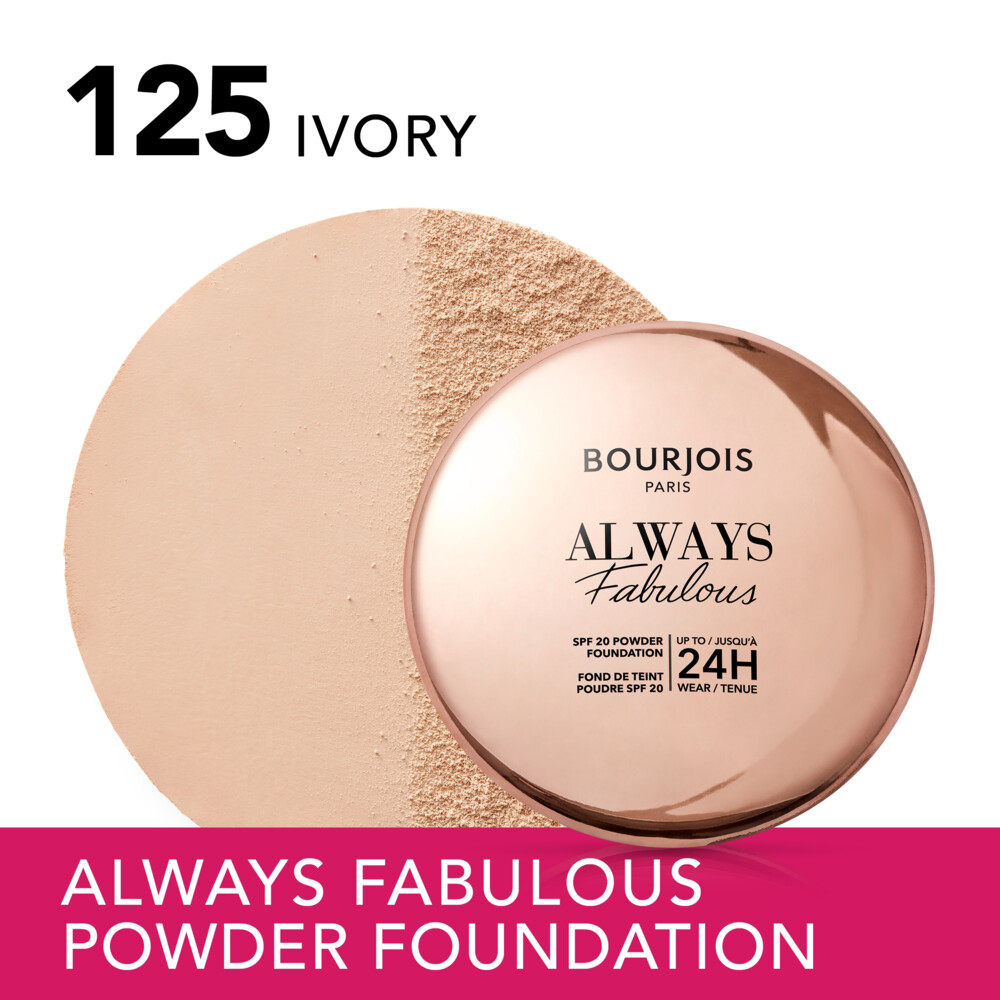 Bourjois Always Fabulous Compact Foundation Ivory 1257 gr