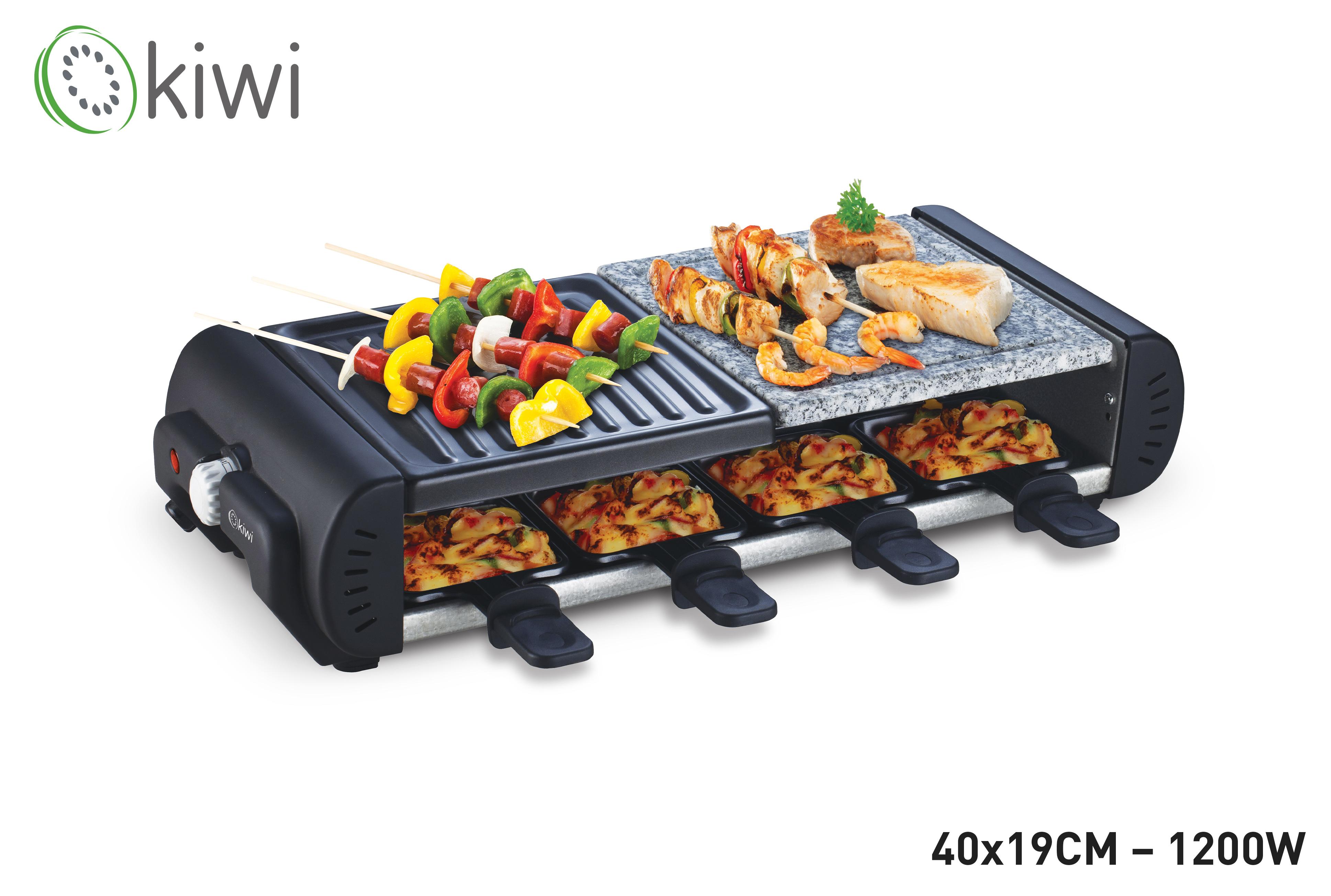 APPAREIL A RACLETTE 8 PERSONNES ELECTRIQUE