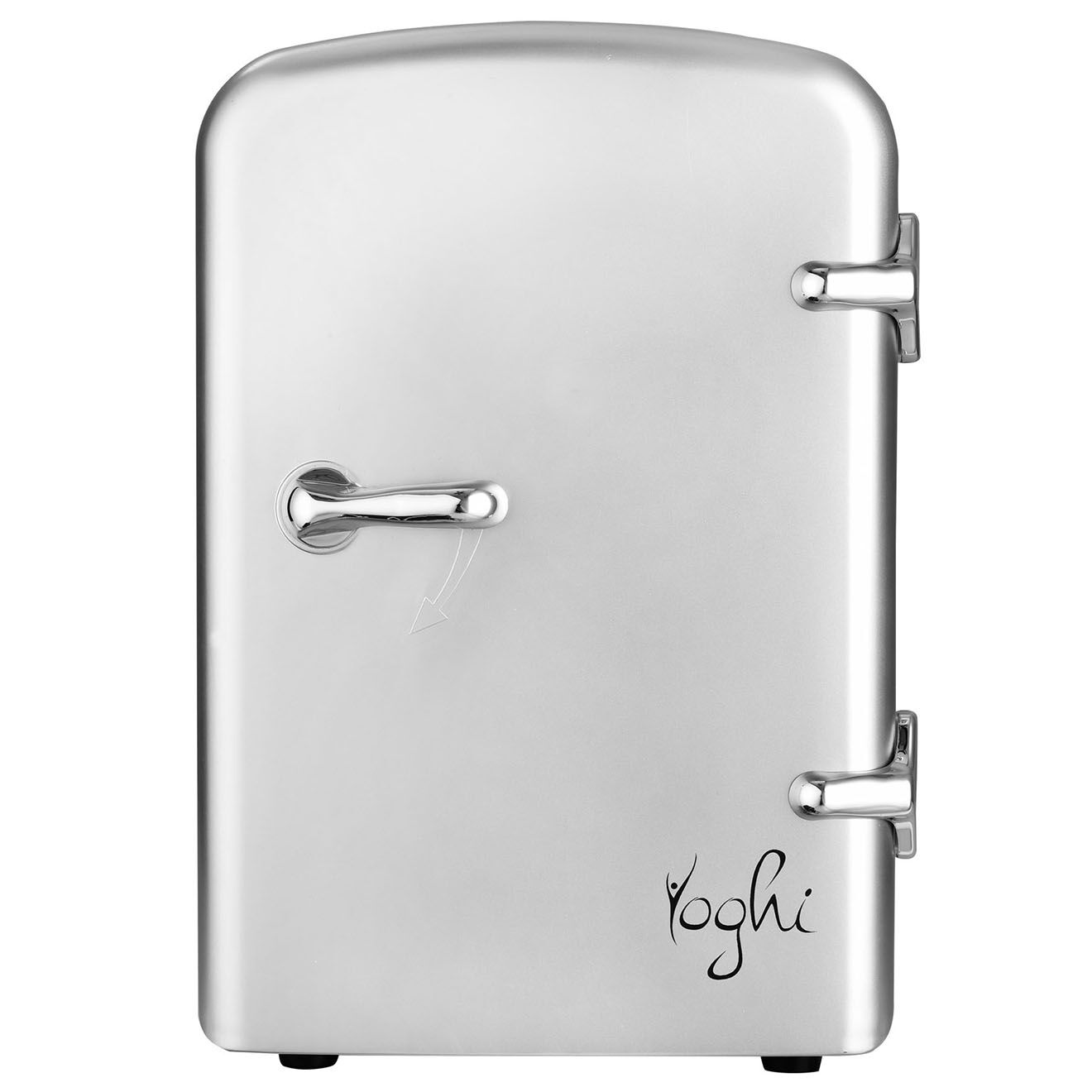 Yoghi Mini réfrigérateur argenté - 13x21x14 cm