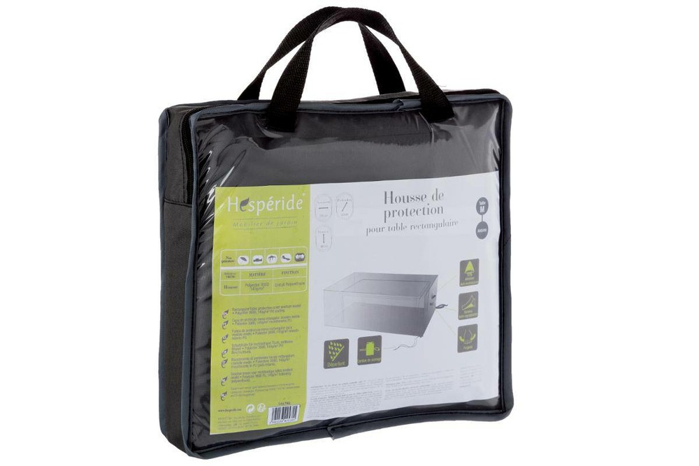 Housse de protection pour table rectangulaire 225 x 125 x 80 cm