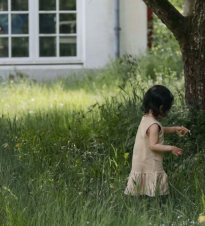 Petit Piao Kleid - Waffel - Dark Sand