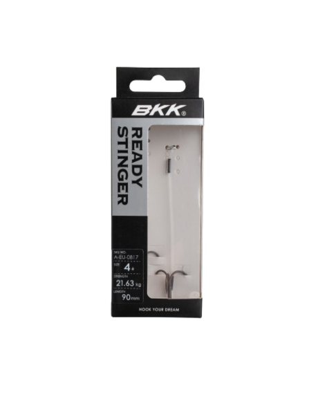 BKK Spear Stinger Fluoro Zander (2 Pièces)