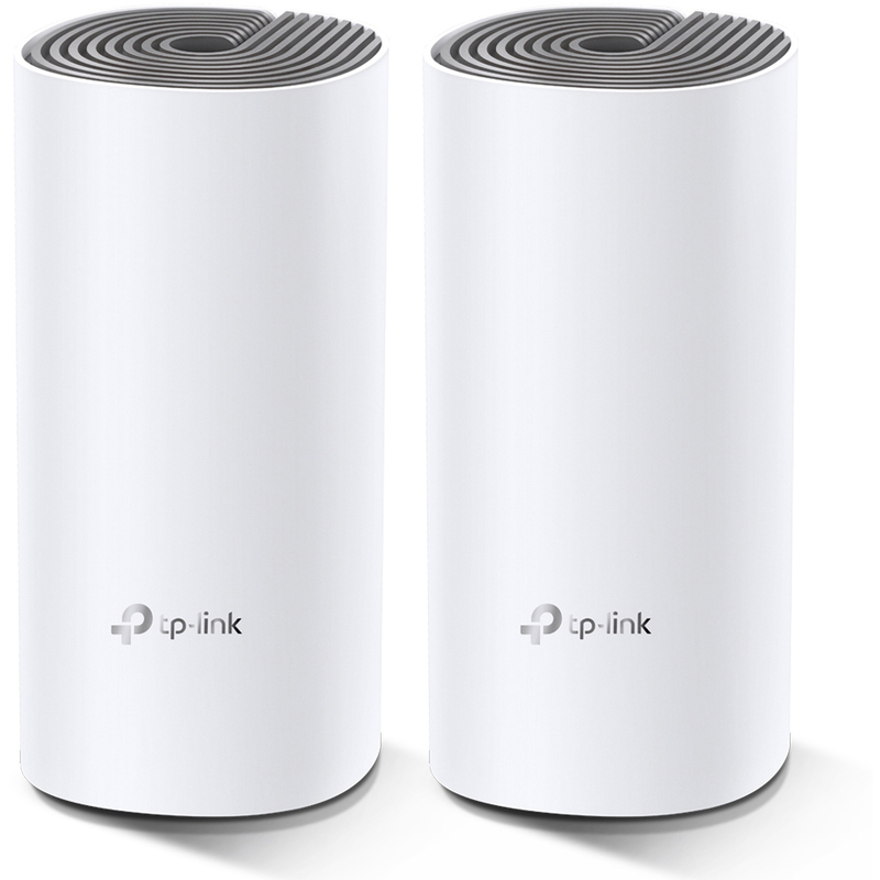 TP-Link AC1200 Mesh-WLAN-System Deco E4, 2er Pack, weiss