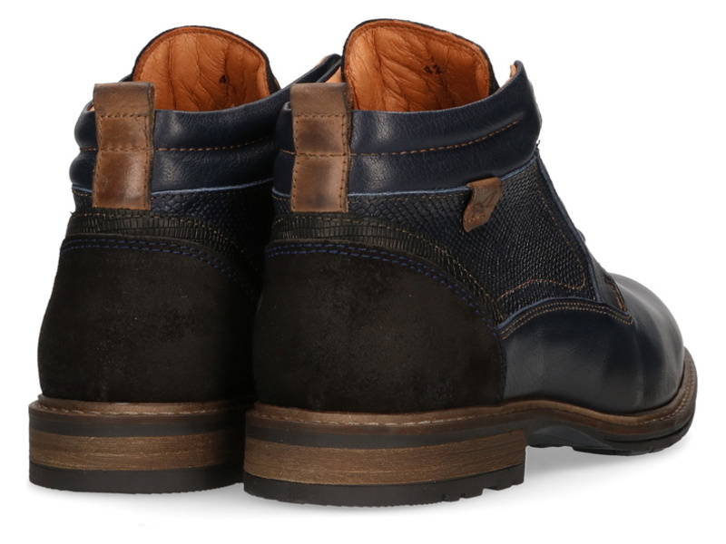 Australian Footwear Conley leather Blue-Tan